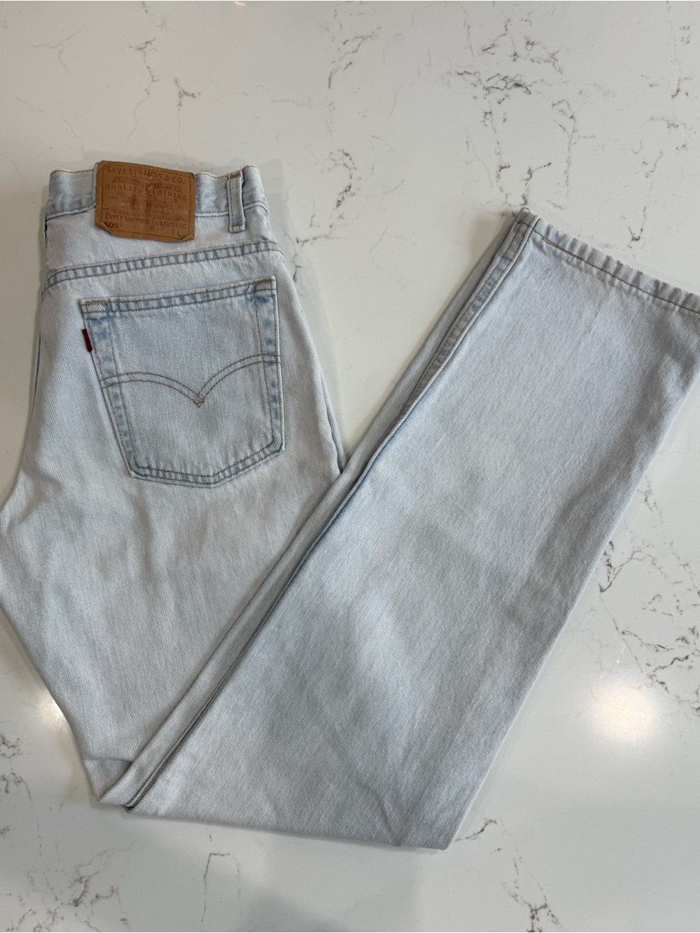 Levi's Vintage Light Blue Slim Straight women's Jeans Size 8 L